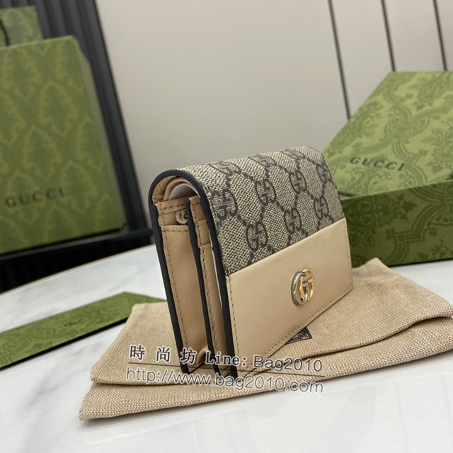 Gucci專櫃古馳最新款Marmont系列卡包零錢包卡夾 jh2292型號：790055